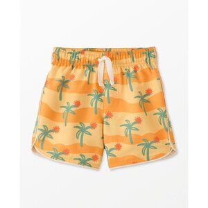Hanna Andersson Boys Fast Drying Swim Trunks Palm Tree Size 150, US 12